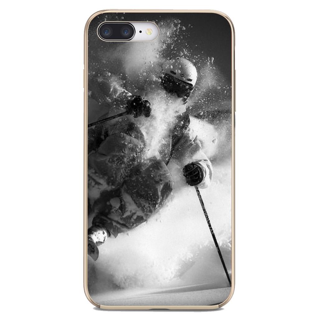 Для Xiaomi Pocophone iPod Touch 6 5 F1 для Samsung Galaxy Grand Core Prime Snow Or Die Ski Snowboard Sport Print Soft Skin Case