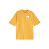 Футболка Flight Essential с логотипом в рубчик, с круглым вырезом и короткими рукавами, с заниженными плечами, мужские топы, ржаво-желтый DZ0605-752