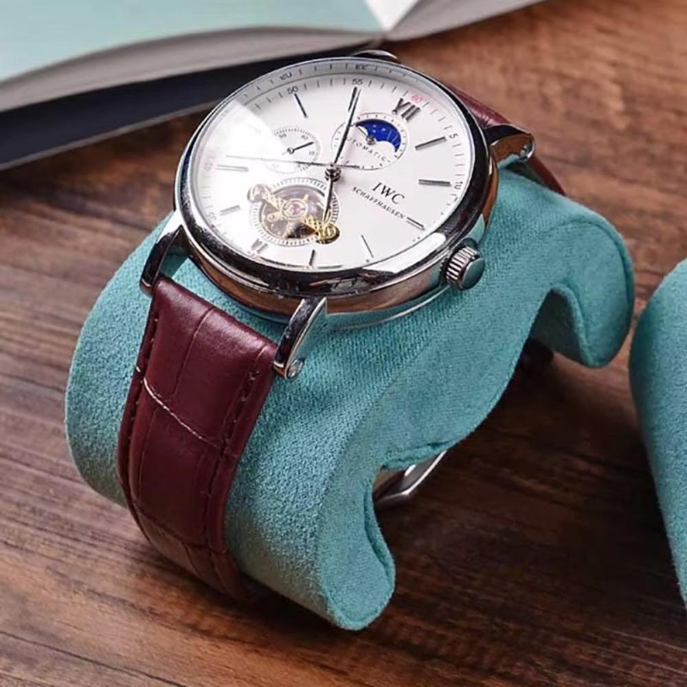 Замшевые бархатные подушки для хранения часов Фиксированные коробки для часов Аксессуар Мягкие фиксированные подушки Браслет