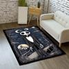 1pc The Nightmare Before Christmas Pattern Area Rug Soft Flannel Floor Mat for Living Room,Office,Bedroom and Carpet