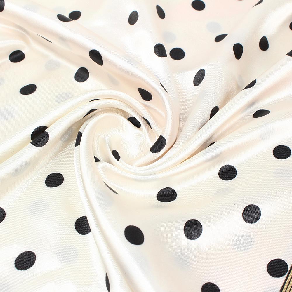 Высококачественные роскошные шелковые шарфы, повязка на голову, шарфы, шейный шарф для женщин, шелковый шарф с цепочкой, женская декоративная шаль