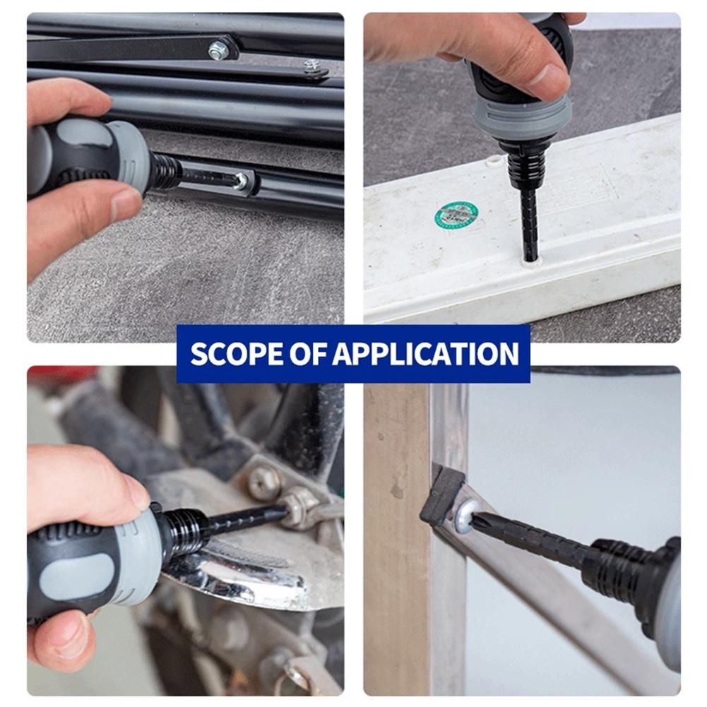 Трещотка Отвертка Регулируемая Хром-ванадиевая сталь