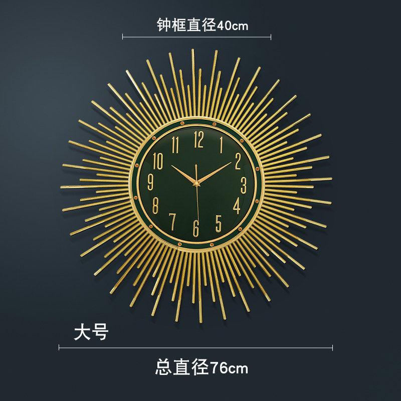 Современный домашний декор, роскошные большие настенные часы, украшение для гостиной, простые скандинавские часы, настенные часы для ресторана, настенные художественные часы