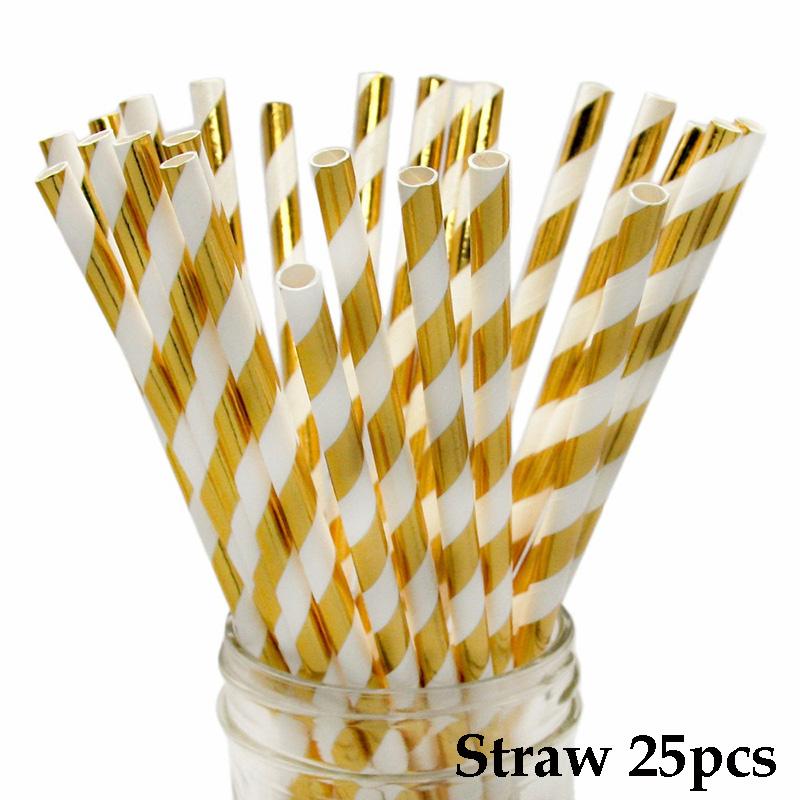 Одноразовая посуда из золотой фольги и мрамора, бумажные тарелки для вечеринок, стаканчики, сувениры на вечеринку в честь рождения ребенка, бумажные трубочки для питья, принадлежности для свадебной вечеринки