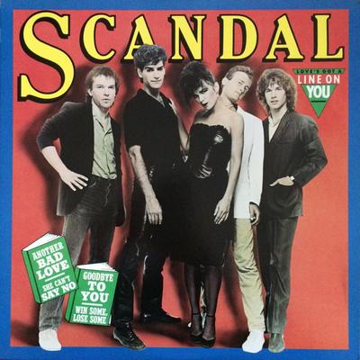 12-дюймовая пластинка SCANDAL - Scandal (подвиг: Пэтти Смит) 15AP2576 CBS SONY 1982 Япония Рок Б/у