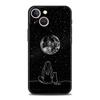 Кот Линия Черные Коты Чехол для Телефона Для iPhone 17 16 15 Pro Max 11 12 13 14 7 8 Plus SE 2020 X XR XS Чехол Мягкий Черный