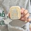 Ins Yellow Cat Imd противоударный брелок для ключей Беспроводная Bluetooth зарядная коробка для Apple Airpods 1 2 Pro 3 2nd чехол для наушников Conque