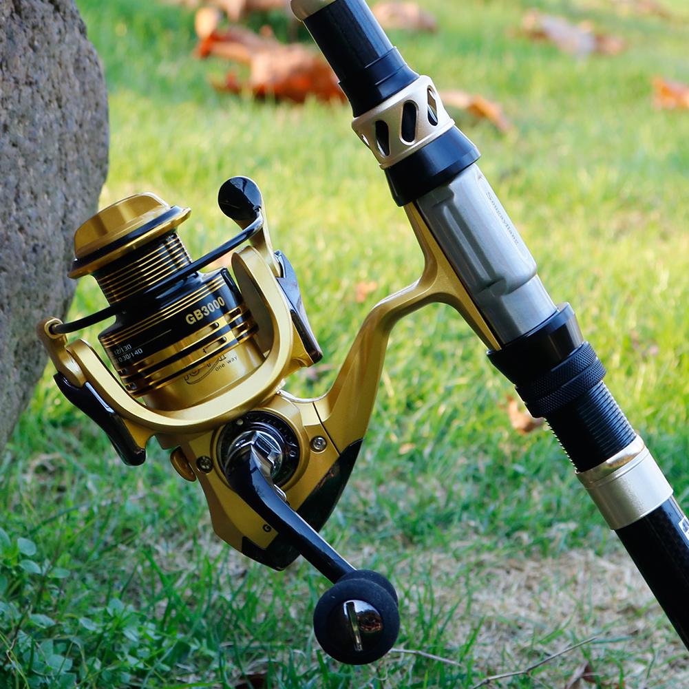 Удочка и спиннинговая катушка Удочка из углеродного волокна Рыболовная катушка для рыбалки на открытом воздухе Рыболовные снасти