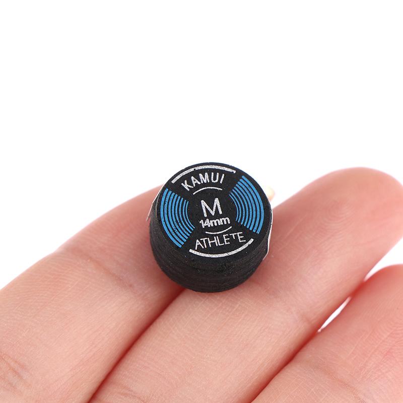 1 шт. 14 мм S/M/H Наклейка для кия Качество Пул Бильярд Кожаная Наклейка для кия Головка для кия Девятка Наклейка для кия Снукер Жесткая Мягкая Головка