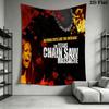 Texas Chainsaw Massacre 2D Flat Tapestry Tapestry Wallmounted Fashion Print Soft Work Of Art Home Decor
