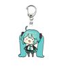 Hatsune Miku Cute Acrylic Keychain: Creative Anime Girl Pendant
