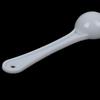 20Pcs Powder Spoon White Measuring Spoon Plastic Small Spoon