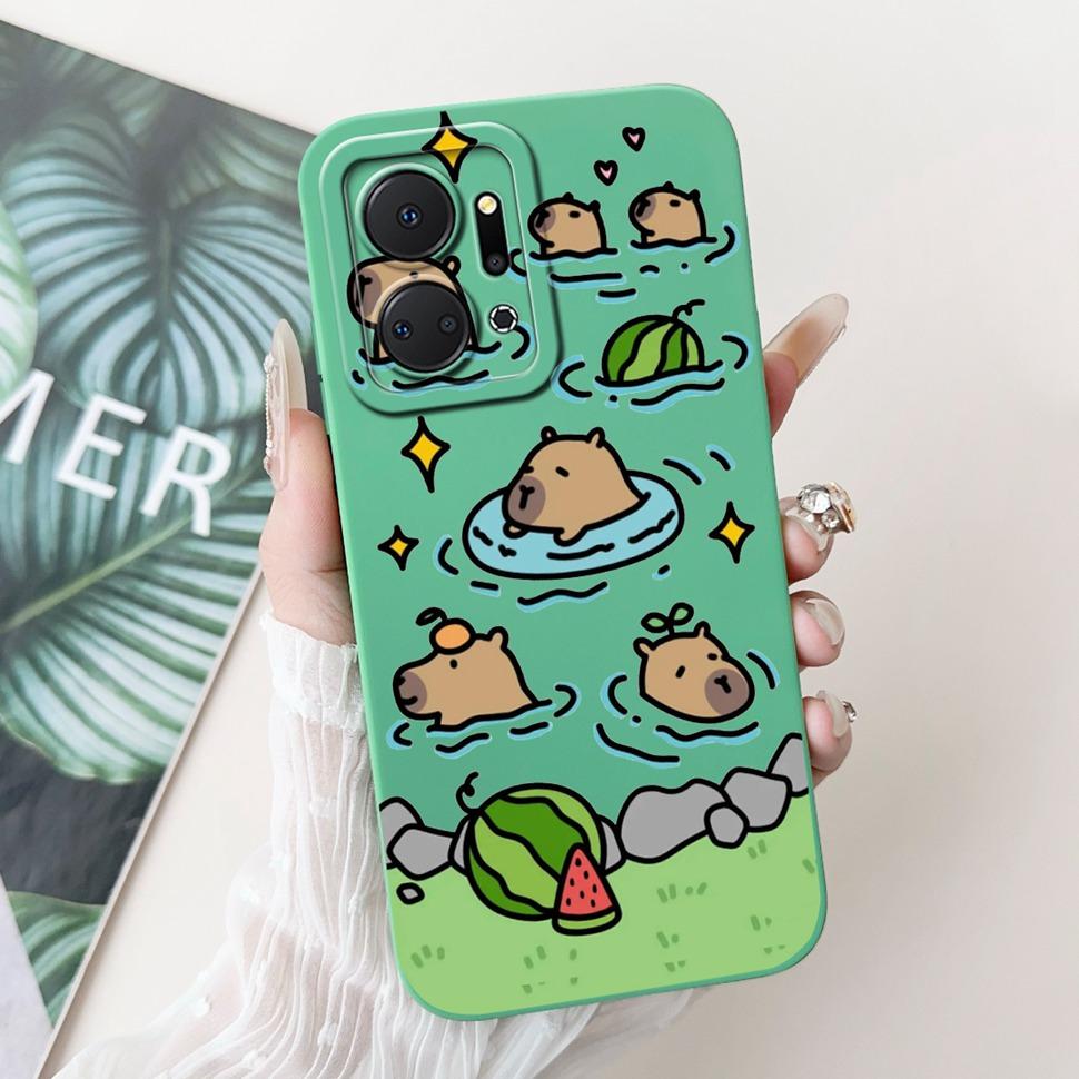 Роскошный painted чехол для Honor X7a 4G Case 2023 Силиконовый мягкий Fundas Чехол для телефона для Honor X7A X 7a HonorX7a Coque Capa