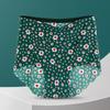Printed Seamless High Waisted Underwear for Women Made Silk Waist Cinching Hip Lifting Design Large Size Summer Thin Cotton Crotch Triangle Panties