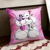 Cartoon DDiddl Cushion Cover Reversible Soft Durable Pillow Cover Home  Car MultiScene Use for Daily Comfort