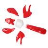 7pcs Dirt Bike Plastic Fairing Kit Body Work Fairing Set Motorcycle Accessories Replacement for KLX110 KX65