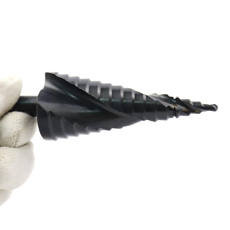 3Pcs/set 4-32MM High Speed Steel Cobalt Stepped Bit Set High Speed Steel Spiral Metal Bit HMM