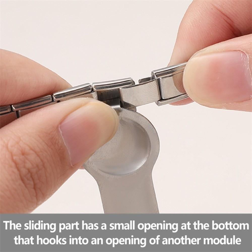 Fresh Style Bracelet Charms Stainless Steel DIY Making Charm Italian Links Spliceable Multi-Function Charm Bracelet Link