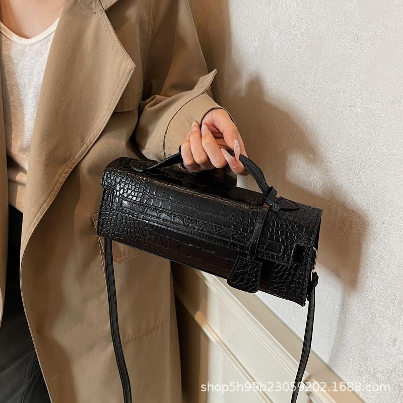 Хит продаж, сумки через плечо с узором под страуса, весенние новые сумки-мессенджеры в свежем стиле с узором под змею, женские премиум-класса