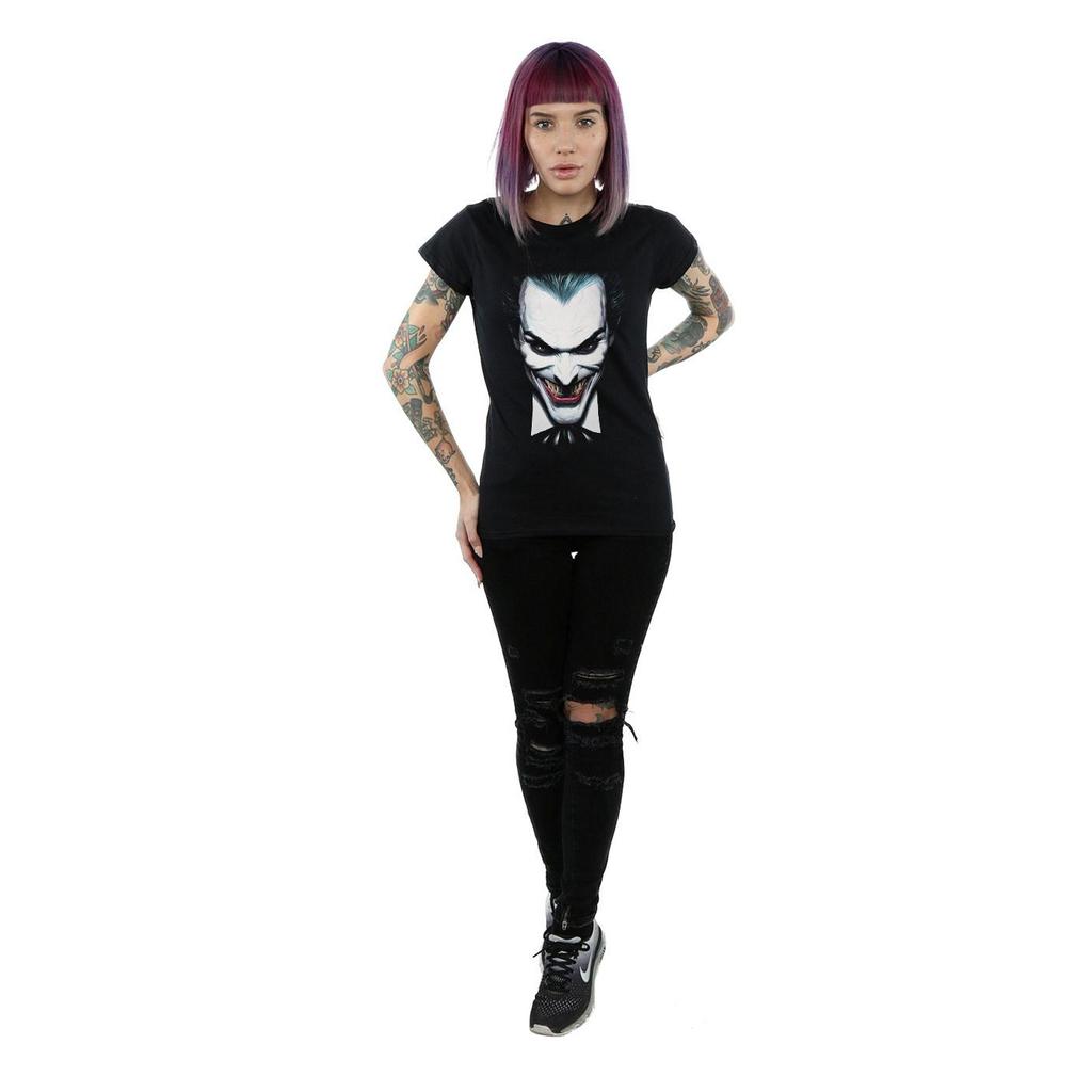 DC Comics Womens/Ladies The Joker By Alex Ross Cotton T-Shirt