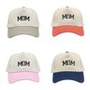 2pcs/set Adjustable Mom Dad Baseball Cap Letter Embroidered Couple Cap Baseball Hats  For Man Women