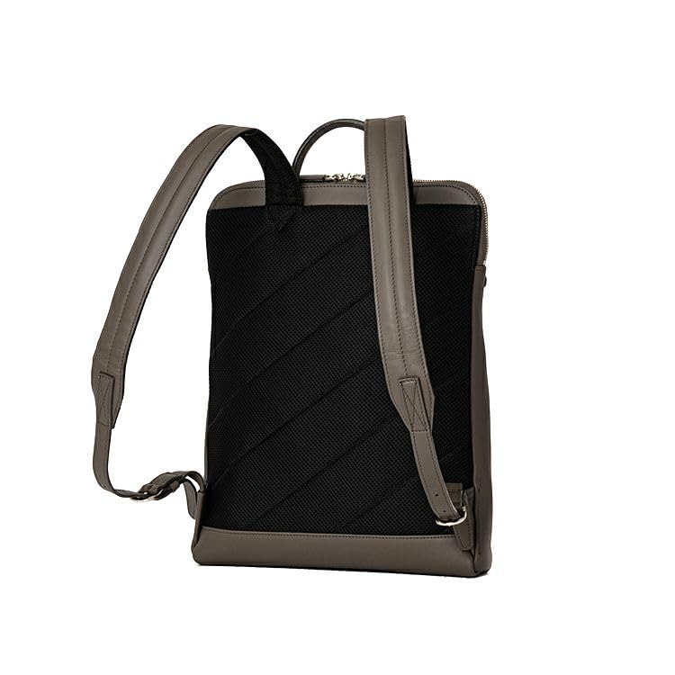 Tryon Official Baseball Glove Manufacturer: Thin-Depth Backpack, Genuine Leather, Men's Business Bag, Large Capacity, Fits A4, 13-Inch Computers,