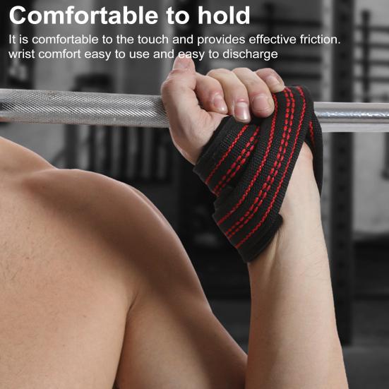 2 шт., подъемный ремень для мужчин и женщин, противоскользящая мягкая лента для тяжелой атлетики, бодибилдинг, пауэрлифтинг, силовые тренировки, домашний тренажерный зал, становая тяга, запястье