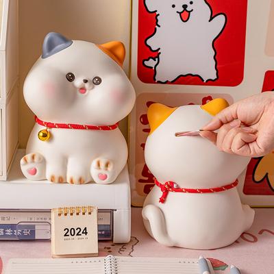 Новая детская копилка Dingdang Cat, большая емкость, можно входить и выходить, детская копилка для украшения учебы, подарок на 1 июня