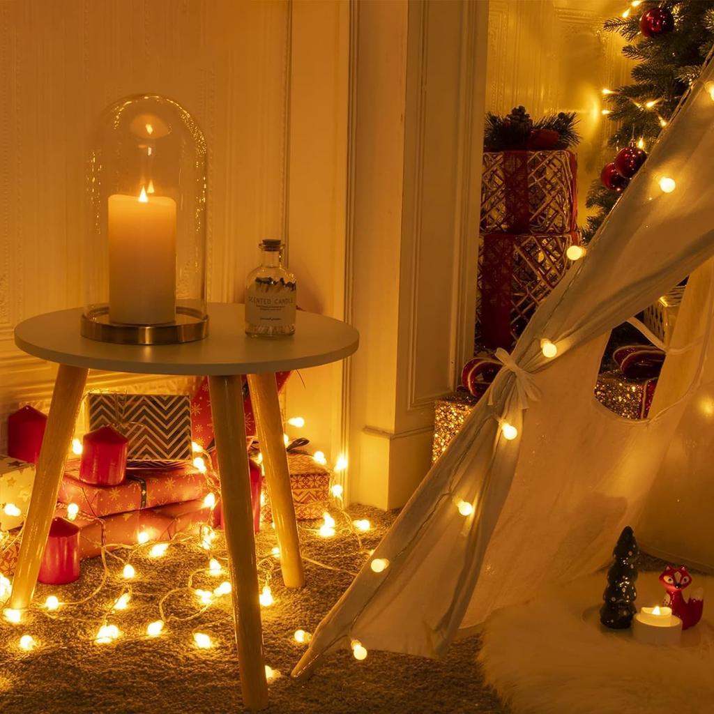 LEISURE CLUB String Lights, Camping Lights, Hanging Fairy Lights, Decorations, Illumination, Outdoor, Waterproof, Indoor, Decorative, LED Bulbs,