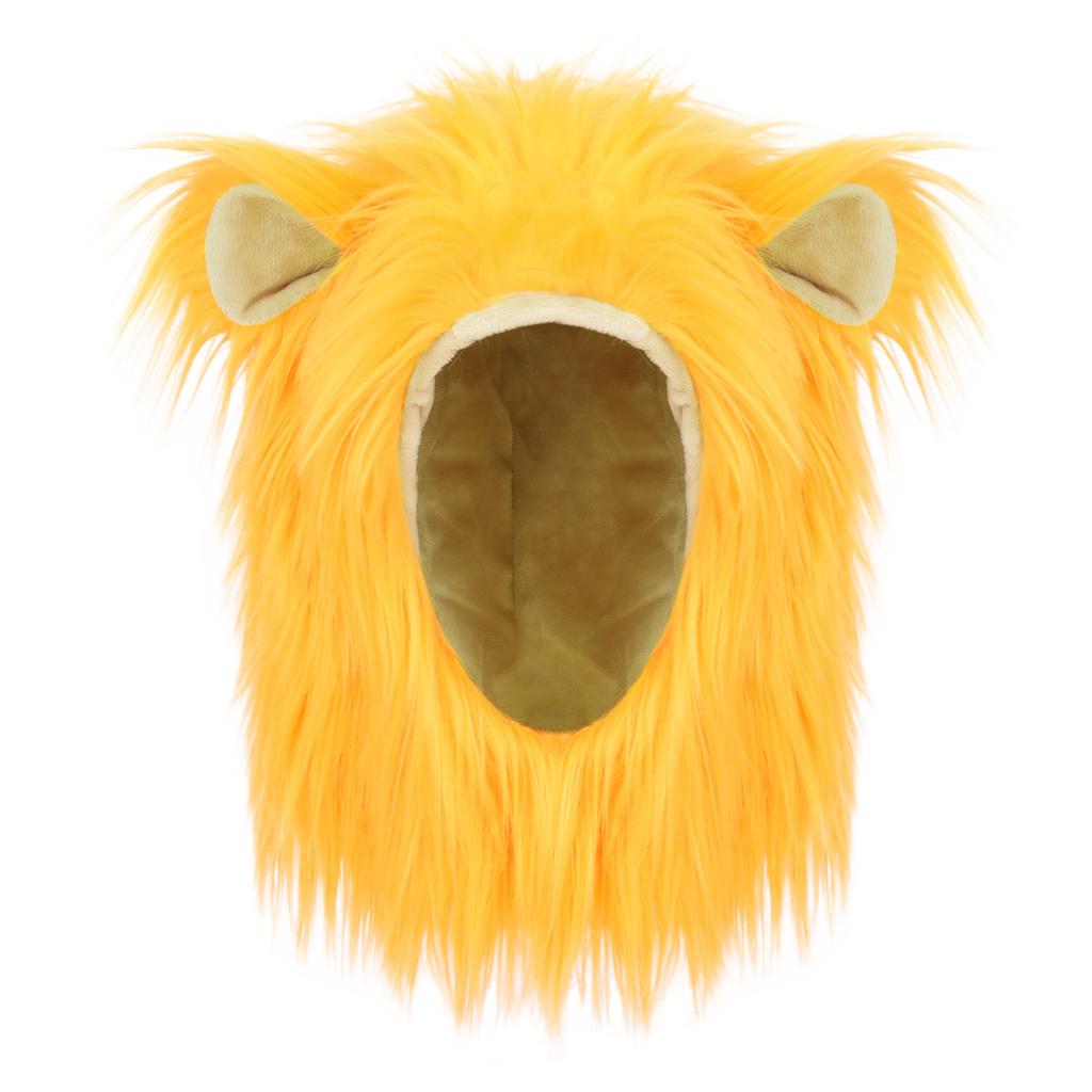Amazon Halloween animal headgear lion headgear and tail set cos lion Halloween costume