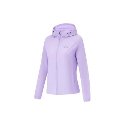 Li Ning Защита от УФ-излучения Мягкая, приятная для кожи, дышащая, удобная, простая, спортивная, фитнес, легкая, UPF50+, защита от солнца, одежда AFDU164-9