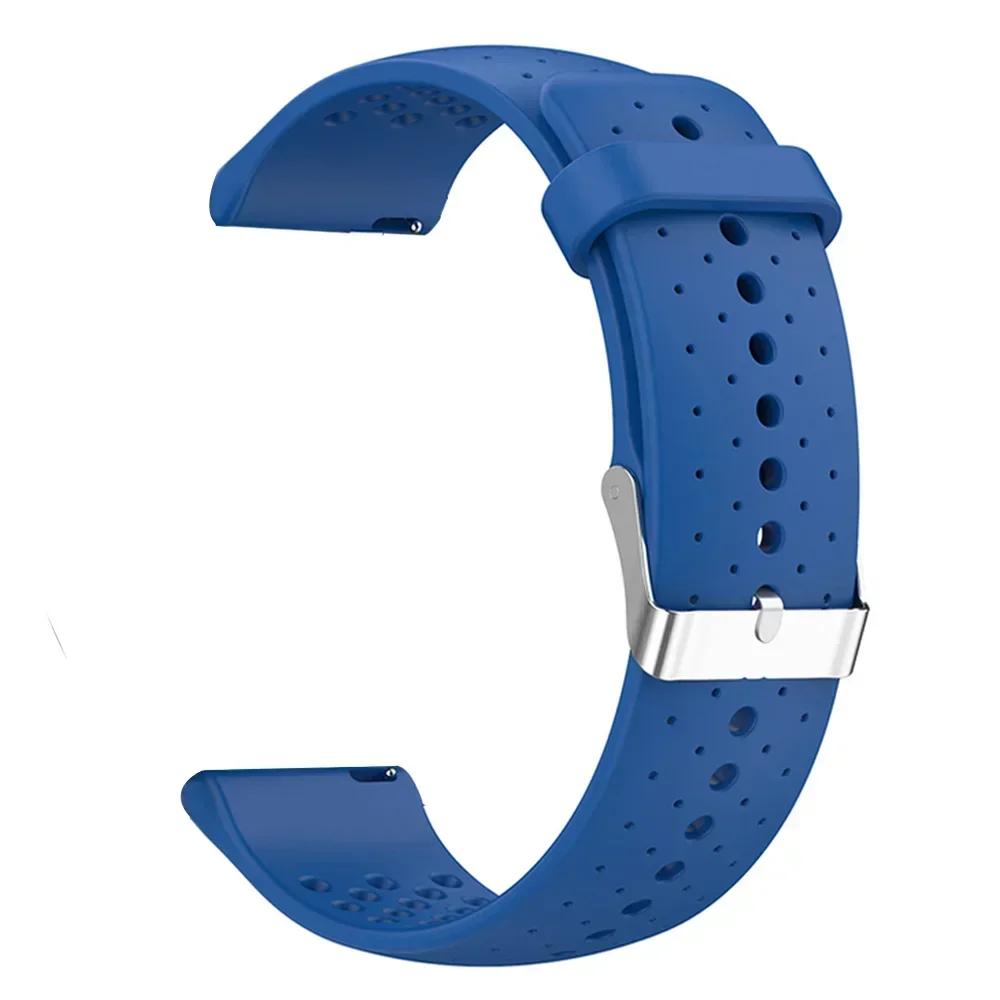 22 мм Силиконовый ремешок для часов для SUUNTO 9 PEAK PRO DLC / 5 PEAK Наручные ремешки для SUUNTO RACE S/OCEAN/VERTICAL Спортивный дышащий ремешок