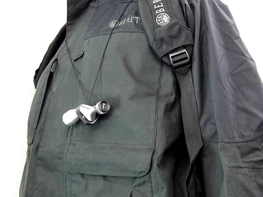 Монокуляр SAFARI SA526SV 10x с апертурой 20 мм, легкий и компактный, SAM003, серебристый