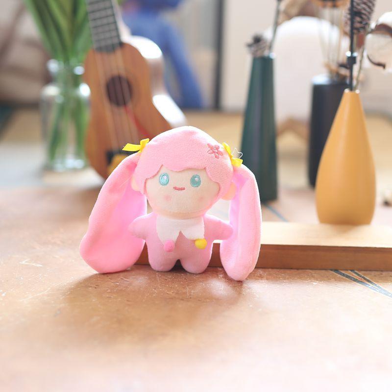 Милая милая кукла Хацунэ Мику, плюшевая игрушка, кукла, мультяшная сумка, подвесное украшение, брелок, кукла
