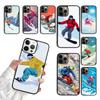 Чехол для телефона Ski Neige Snowboard для iPhone 17 Air 15 16 16e 11 12 13 14 Pro Max Чехол для iPhone 17 Air Max Plus coque Fundas