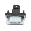 2 шт. Для Peugeot 206 207 307 308 407 5008 Partner Citroen C3 C4 C5 Xsara Picasso Светодиодная лампа подсветки номерного знака
