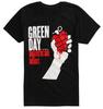Green Day AMERICAN IDIOT Хлопковая футболка 100% Мужские футболки Топ НОВЫЙ 100% Оригинальный и Официальный Bravado