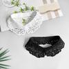 Elegant Lace Trim Detachable Collar For Women Stylish Eye Catching Accessory For Dresses And Sweaters