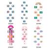 Self-adhesive Cartoon Number Grids PVC Wall Art NEW Flooring Decals  Nursery
