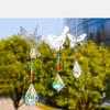 Crystal Sun Catcher Prisms Hanging Rainbow Chaser Window Wind Chime Tree of Life Home Decoration Car Art Hanging Pendant