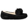 UGG Женские тапочки Ansley Bow Glimmer с флисовой подкладкой, черные 1019015-BLK