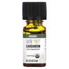 Pure Essential Oil, Organic Cardamom, 0.25 Fl Oz (7.4 Ml)