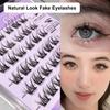 36 пар/набор накладных ресниц, естественный вид, пушистые, многоразовые, женские, индивидуальные, накладные ресницы, инструменты для макияжа на сцене и вечеринке