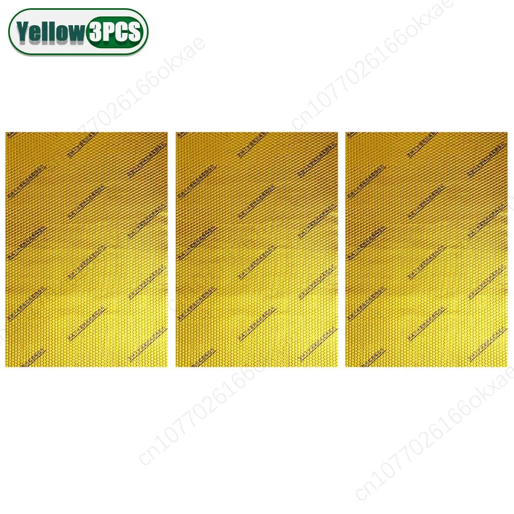 1-3PCS 500*800mm 2mm Car Sound Mat Proofing Deadener Heat Noise Insulation Deadening Mat Hood Closed Cell Foam Accessories