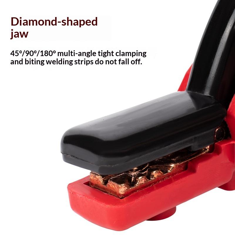 1 шт. Медные клещи с тяжелыми губками и мягкой рукояткой 300 А держатель электрода для дуговой ММА сварки