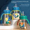 High Capacity Feeding Bottle Anti-drop Newborns Baby Bottle Cute Baby Bottle Baby Items