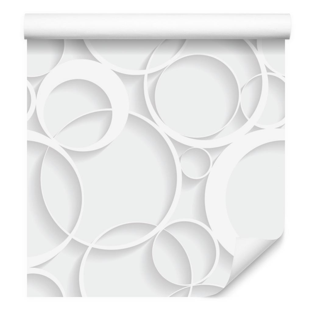 Geometric and bright circles wallpaper for living room and bedroom 50x1000