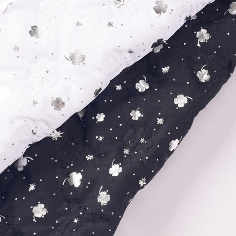 1 метр Разноцветная ткань из ПУ кожи с цветочным принтом, стеганая ткань Symphony для квилтинга, рождественская ткань для шитья своими руками, косплей-одежды