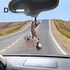 Car Hanging Ornament Koala Turtle Panda Hugs Stump Pendant Rearview Mirror Air Vent Decor Cute Car Interior Accessories