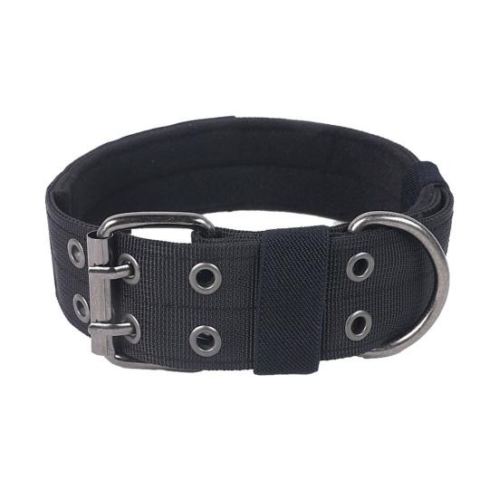 Регулируемый ошейник для собаки с D-кольцом, износостойкий тренировочный ошейник для питомца, ошейник для защиты шеи питомца, товары для питомцев